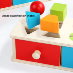 Cutia permanentei, joc de Sortare forme si culori