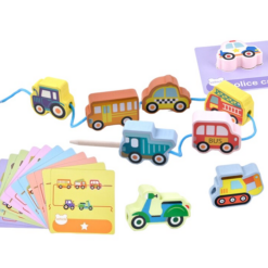 Joc 3 in 1, logica, echilibru, snuruit, 3 ani, Mijloace de transport