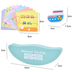Joc 3 in 1, logica, echilibru, snuruit, 3 ani, Mijloace de transport