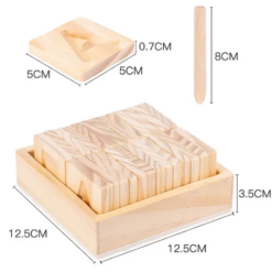 Joc de tip Montessori, Alfabet, Scriere si recunoastere litere
