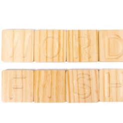 Joc de tip Montessori, Alfabet, Scriere si recunoastere litere