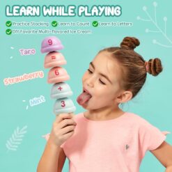 Joc de tip Montessori din lemn, Alfabetul si numerele, 3 ani +