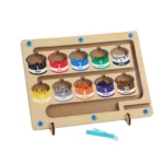 Joc magnetic de clasificarea culorilor, 3 ani