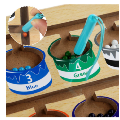 Joc magnetic de clasificarea culorilor, 3 ani