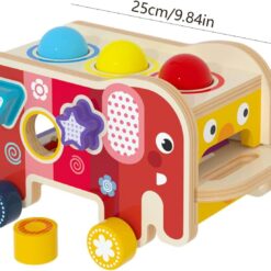 Jucarie educativa tip Montessori, Camion 3 in 1, 3 ani