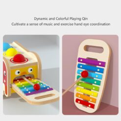 Jucarie educativa tip Montessori, Camion 3 in 1, 3 ani