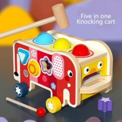 Jucarie educativa tip Montessori, Camion 3 in 1, 3 ani