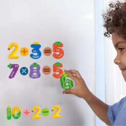 Set 26 litere cifre, magnetice, 3 ani 08