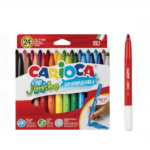 Set de 24 carioci cu varf gros super lavabile, BIC