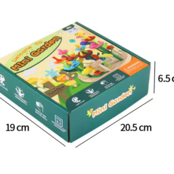 Set de constructie creativ, Gradina Flori, 53 piese, 3 ani+