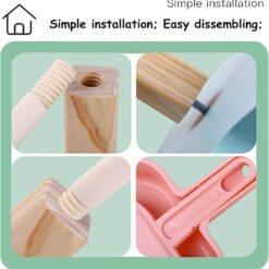 Set de curatenie pentru copii, din lemn, 3 ani