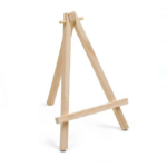 Sevalet creativ simplu, 22 cm lemn