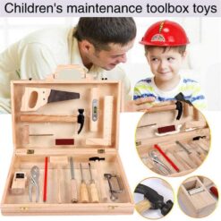 Trusa de scule:tamplarie din lemn, 16 piese, 3 ani 01