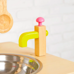 Bucatarie din lemn cu accesorii, 70 cm, 3 ani