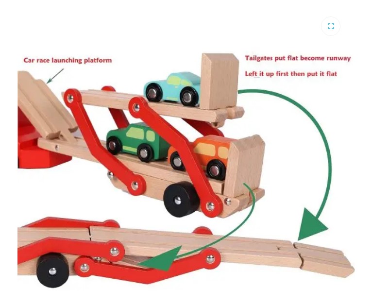 Camion transportator cu 4 masinute, 3 ani 04