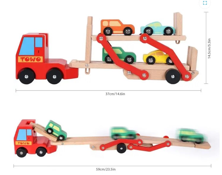 Camion transportator cu 4 masinute, 3 ani 04