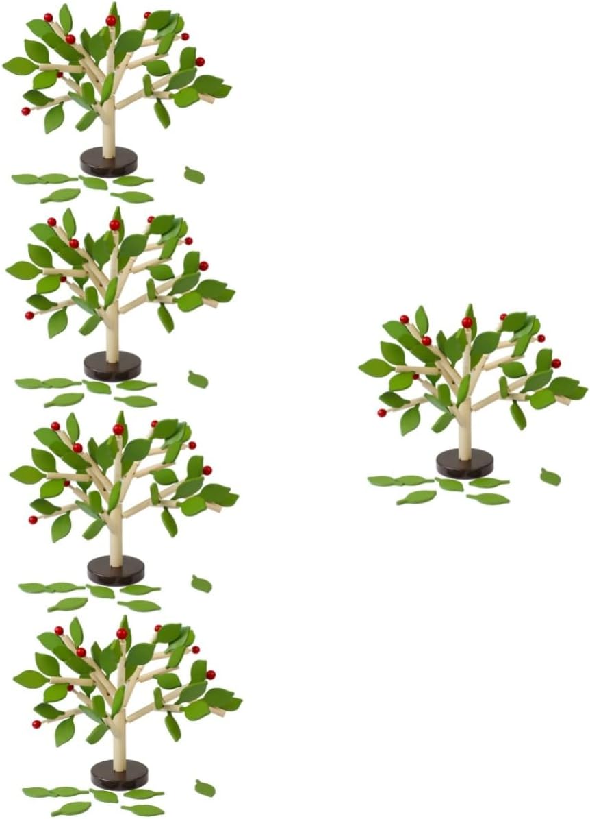 Joc Montessori de construit, Pomul cu mere, 3 ani