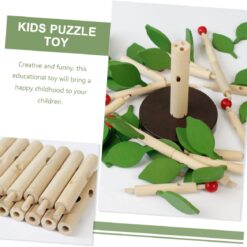 Joc Montessori de construit, Pomul cu mere, 3 ani