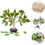 Joc Montessori de construit, Pomul cu mere, 3 ani