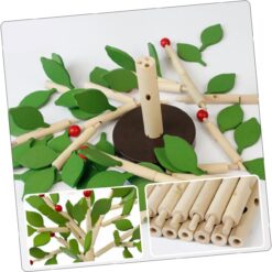 Joc Montessori de construit, Pomul cu mere, 3 ani