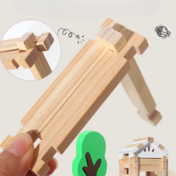 Set de constructie 170 piese, Mortise and Tenon, 3 ani