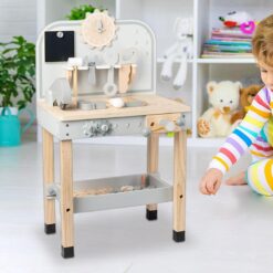 Banc de lucru cu unelte, pentru copii, 77 cm, 3 ani 01