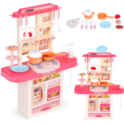 Bucatarie cu sunete si lumini pentru copii, 48 cm, 3 ani+ 04