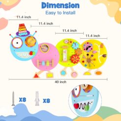 Busy-Board cu activitati, Panou pentru perete, 102 cm