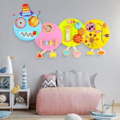 Busy-Board cu activitati, Panou pentru perete, 102 cm