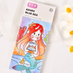 Carte de colorat cu apa portabila, Animale marine, 3 ani