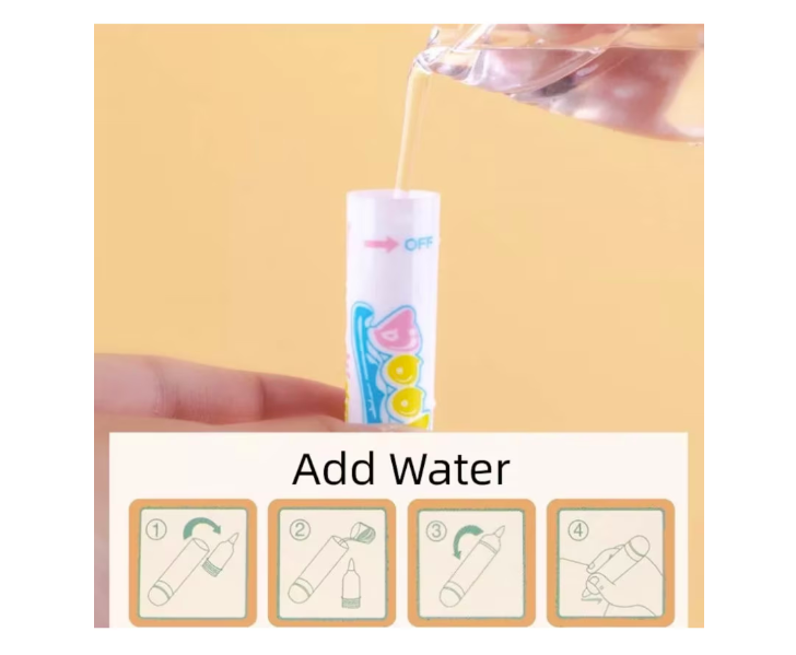 Carte de colorat cu apa, stikere si activitati, Animale, 3 ani