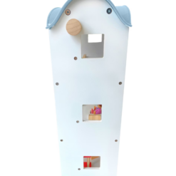 Casa de papusi din lemn, 41 cm, utilata si mobilata, 3 ANI 15