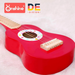 Instrument muzical pentru copii - Chitara, 53 cm, Rosu, 3 ani+