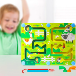 Joc - Labirint magnetic, Animale de la ferma