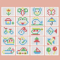 Joc creativ Mozaic Pixel Magnetic, 3 ani+, 26 cm, Iepuras 10