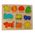 Puzzle educativ de asociere, Matematica, Scaderea