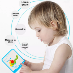 Puzzle educativ Tangram din lemn cu 196 piese, 3 ani 05