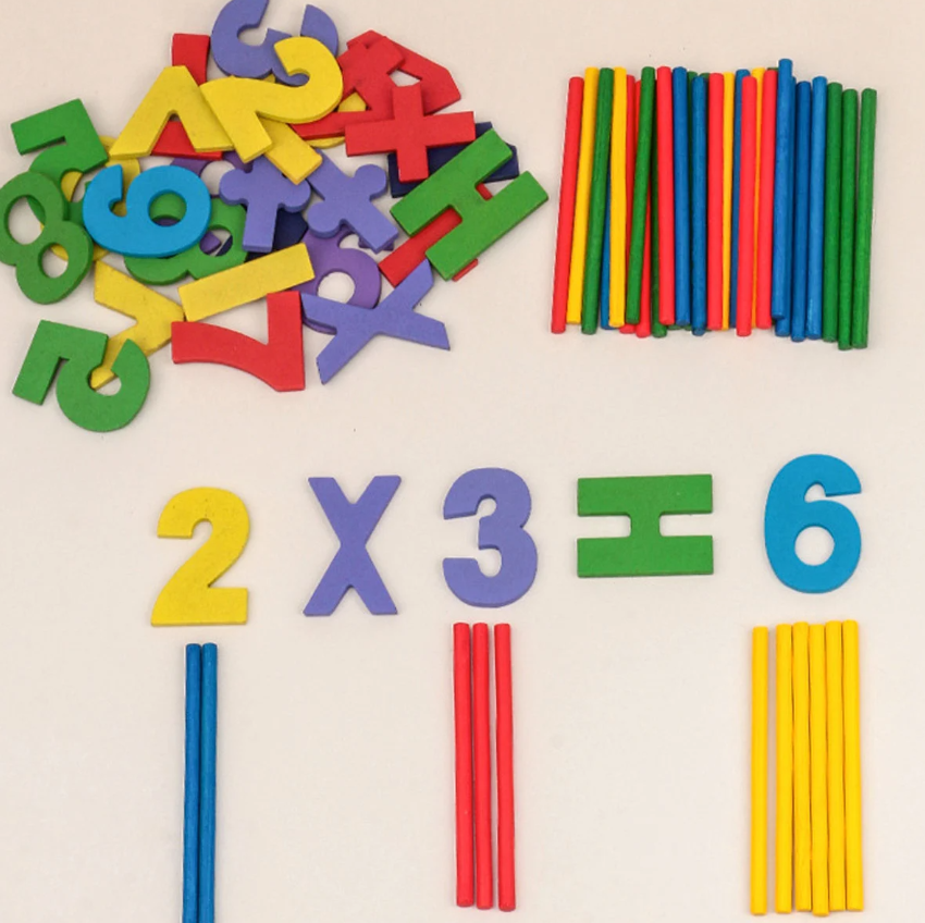 Puzzle educativ Tangram din lemn cu 196 piese, 3 ani 05