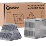 Set de constructie 3D, magnetic, 20 piese, Onshine, 3 ANI