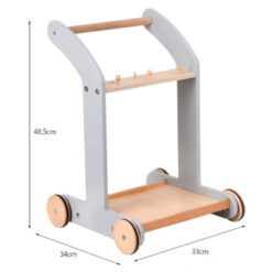 Set de curatenie pentru copii, Carucior, si joc de sortare, 3 ani 05