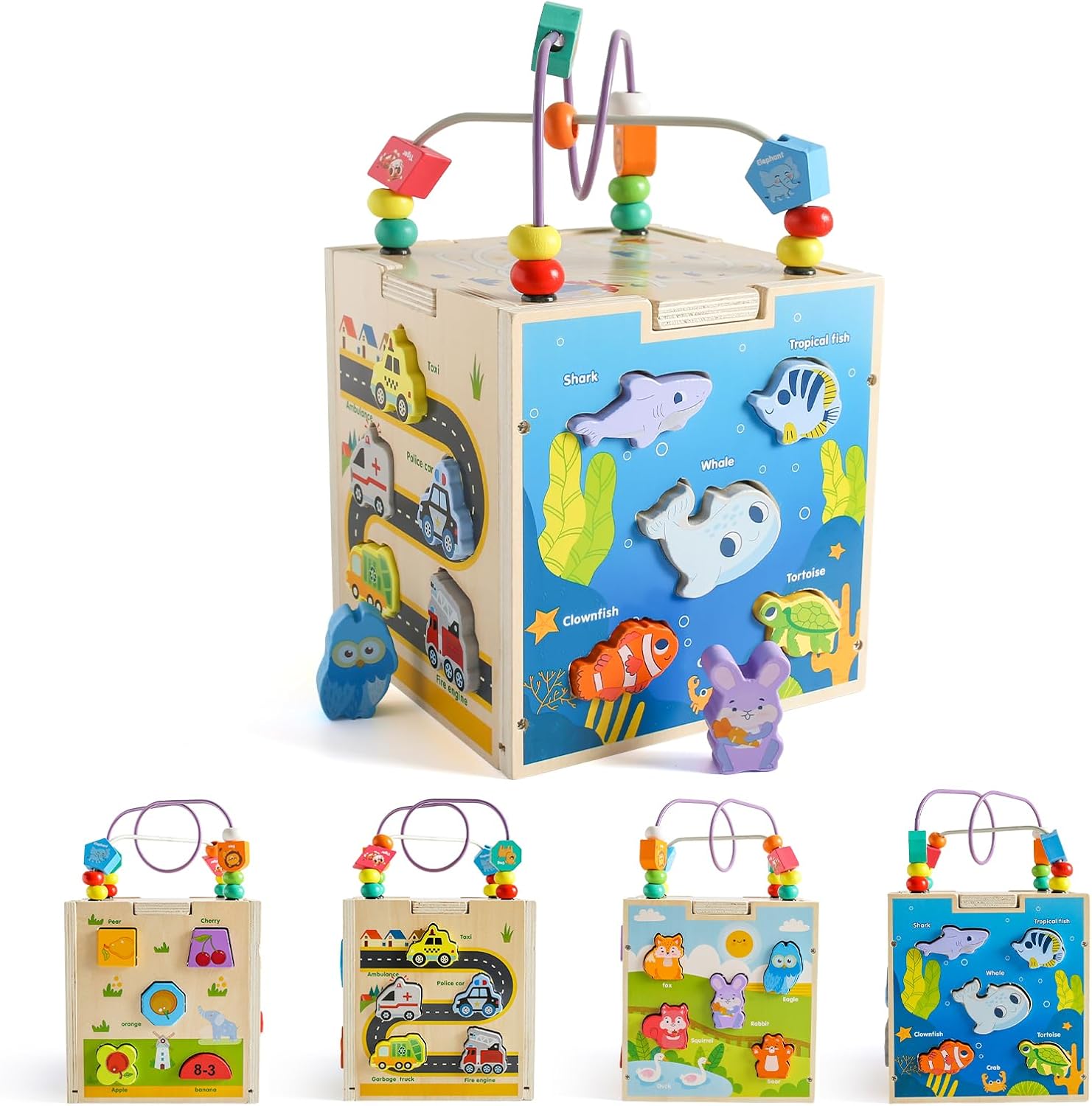 Centru de activitati 5 in 1, Jucarie educativa bebelusi