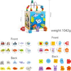 Centru de activitati 5 in 1, Jucarie educativa bebelusi