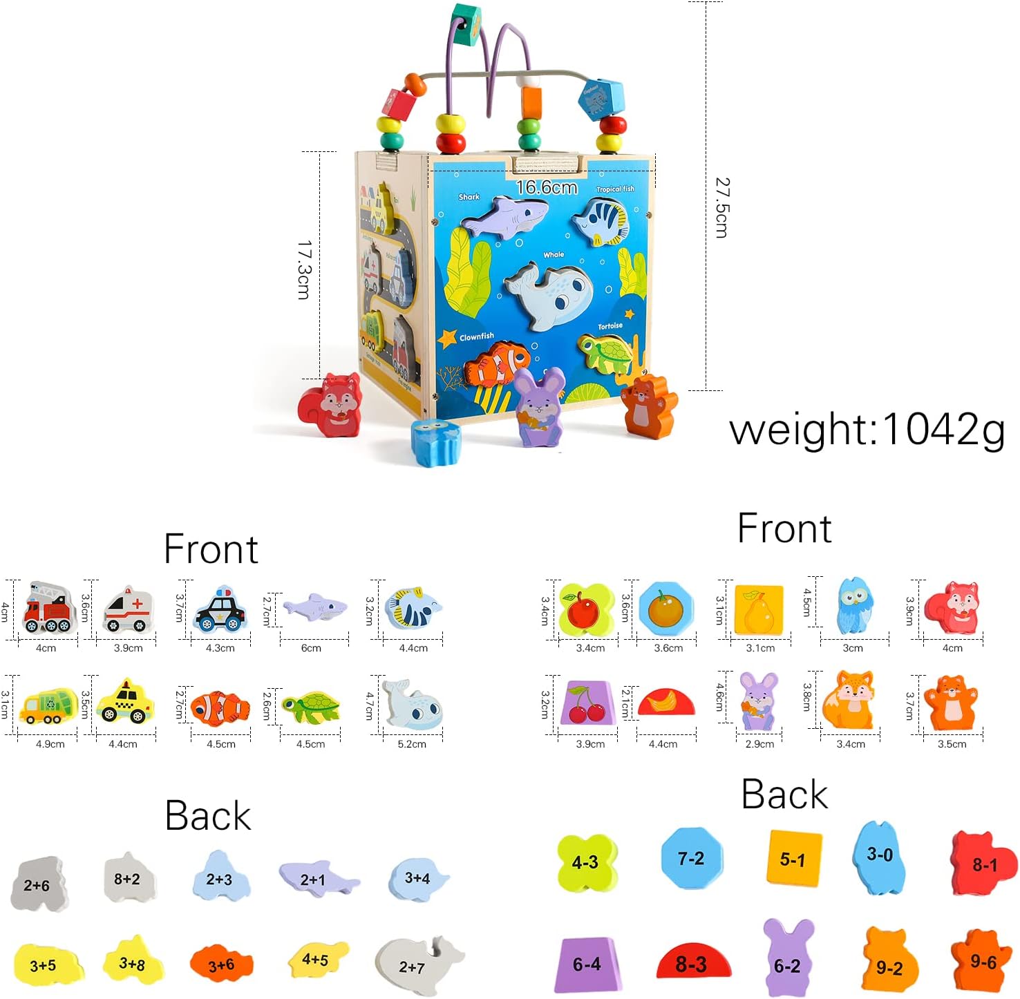 Centru de activitati 5 in 1, Jucarie educativa bebelusi