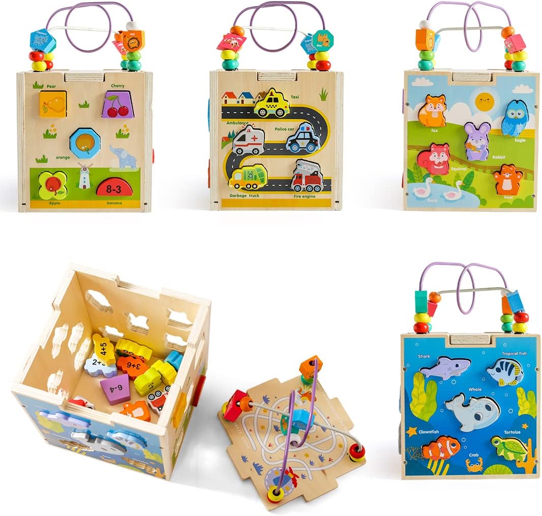 Centru de activitati 5 in 1, Jucarie educativa bebelusi