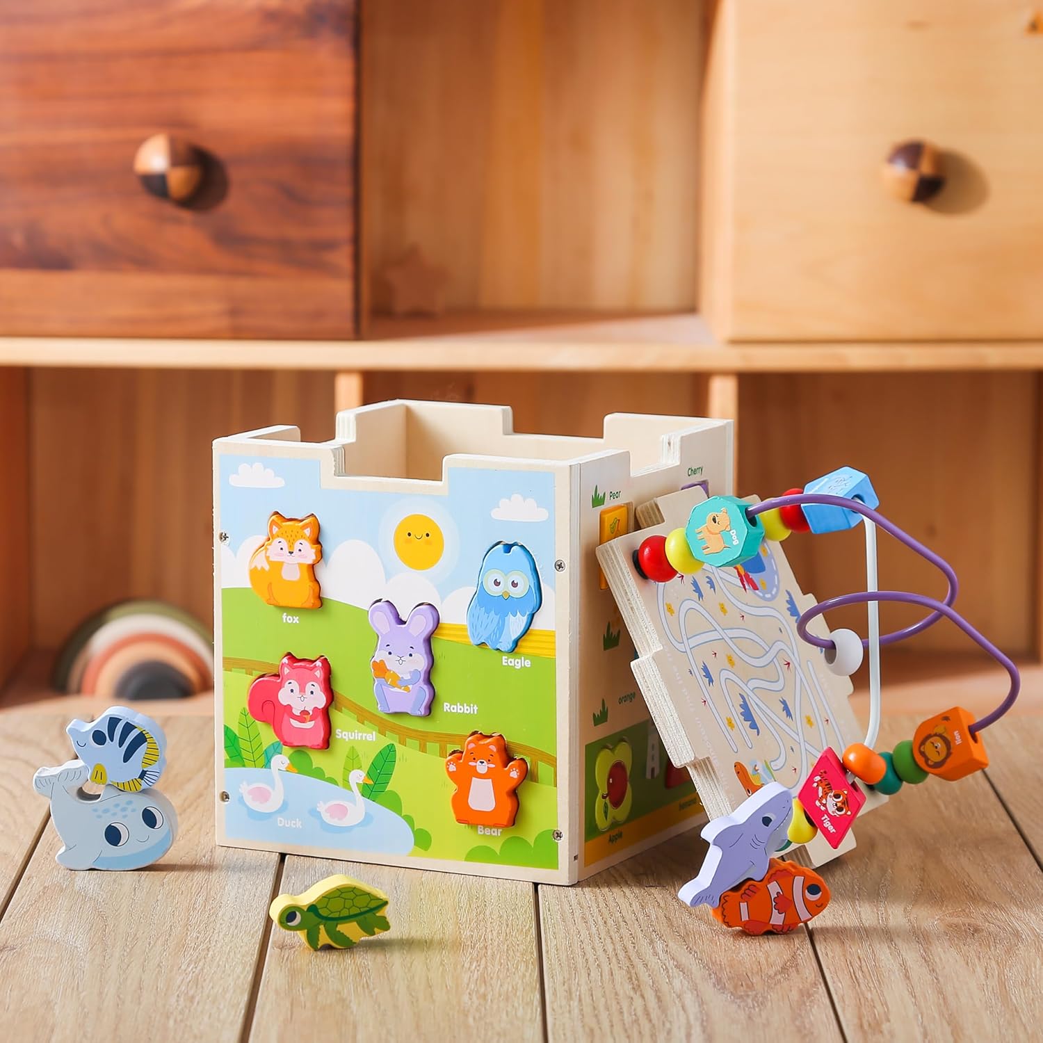 Centru de activitati 5 in 1, Jucarie educativa bebelusi