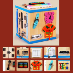 Centru educativ de activitati, tip Busy Board, 3 ani 08