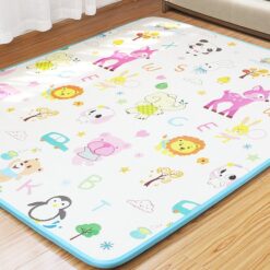 Covor de joaca din spuma, 180 x 150 cm, termoizolant cu doua fete 01