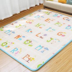 Covor de joaca din spuma, 180 x 150 cm, termoizolant cu doua fete 01