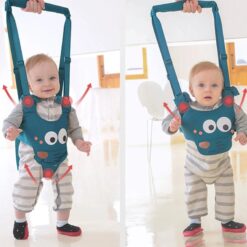 Ham bebe, bumbac, 2 in 1 adjustabil, 8 luni+, Pisica 01