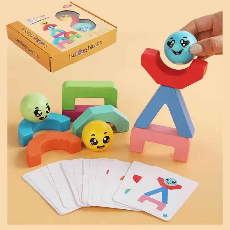 Joc de tip Montesorii, Constructie si logica, 3 ani 01